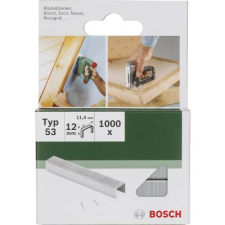 Bosch Accessories Kapocs 53-es típus 1000 db Bosch 2609255822 (2609255822) gemkapocs, tűzőkapocs