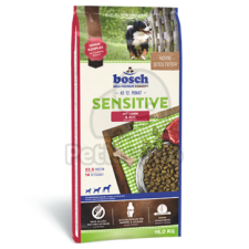 Bosch Bosch Sensitive Lamb & Rice 15 kg kutyaeledel