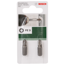 Bosch CSAVAROZÓBIT PZ 3, 25MM STANDARD barkácsgép tartozék