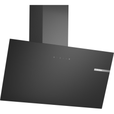 Bosch DWK85DK60 Serie 2, Falra szerelhető páraelszívó, 80 cm, Fekete üveg, Fekete páraelszívó