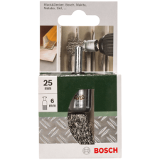 Bosch ECSETKEFE D:25MM FÉMHEZ HULLÁMOSÍTOTT DRÓT csiszolókorong és vágókorong