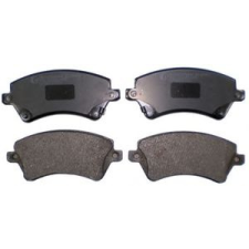 Bosch fékbetét készlet akusztikus kopásjelzéssel,csikorgásgátló lemezzel,low-metallic,131,7mm,elsőtengely fékbetét