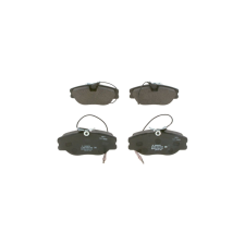 Bosch fékbetétkészlet, tárcsafék BOSCH 0 986 424 033 autóalkatrész