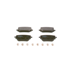 Bosch fékbetétkészlet, tárcsafék BOSCH 0 986 424 890 autóalkatrész