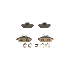 Bosch fékbetétkészlet, tárcsafék BOSCH 0 986 494 262 autóalkatrész