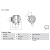 Bosch generátor 0 986 082 560