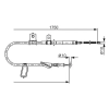 Bosch huzal, rögzítőfék 1 987 482 351