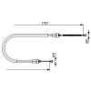 Bosch huzal, rögzítőfék 1 987 482 410