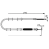 Bosch huzal, rögzítőfék 1 987 482 594
