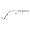 Bosch huzal, rögzítőfék BOSCH 1 987 482 866