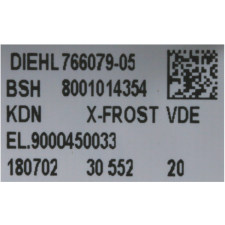 Bosch Kezelőpanel beépíthető gépek kiegészítői