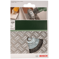 Bosch KORONGKEFE D:100MM FÚRÓHOZ, HULLÁMOS DRÓTHUZAL csiszolókorong és vágókorong