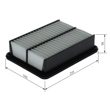 Bosch légszűrő BOSCH F 026 400 691 autóalkatrész