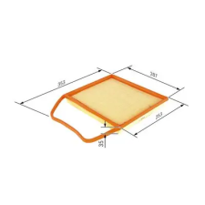 Bosch légszűrő F 026 400 148 autóalkatrész