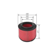 Bosch légszűrő F 026 400 344 autóalkatrész