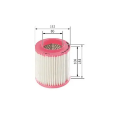 Bosch légszűrő F 026 400 443 autóalkatrész