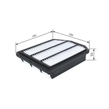Bosch légszűrő F 026 400 522 autóalkatrész