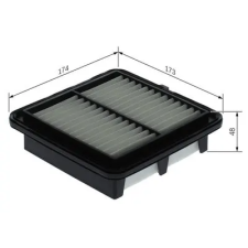 Bosch légszűrő F 026 400 729 autóalkatrész