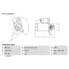Bosch önindító 0 986 017 120