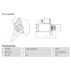 Bosch önindító 0 986 023 520