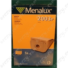 Bosch Porzsák, papír 5db+1 szűrő MENALUX 2003P (utángyártott) BOSCH porszívó beépíthető gépek kiegészítői