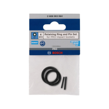  BOSCH PRO Rögzítőgyűrű és tüske 1/4" dugókulcsokhoz dugókulcs