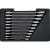 Bosch Racsnis csillag-villáskulcs készlet 10 részes 8-19 mm CrV