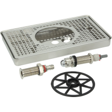 Bosch Siemens Acél kancsó öblítőtálca 300x180x30MM kisháztartási gépek kiegészítői