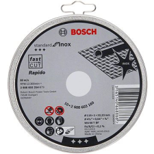 Bosch Standard for Inox Vágótárcsák, 10db csiszolókorong és vágókorong