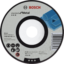 Bosch Standard for Metal Csiszolótárcsa - 230x6mm (2608603184) barkácsgép tartozék