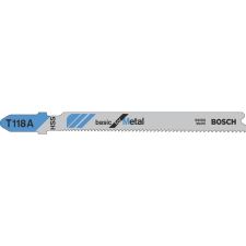 Bosch T 118 A Szúrófűrészlap fémhez (100 db/csomag) (2608631964) fűrészlap