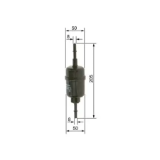 Bosch Üzemanyagszűrő 0 450 905 926 autóalkatrész