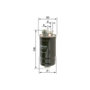 Bosch Üzemanyagszűrő 0 450 906 374