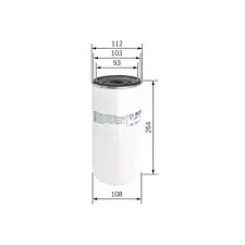 Bosch Üzemanyagszűrő F 026 402 741 autóalkatrész