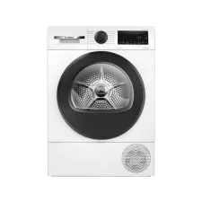Bosch WQG243DNBY Hőszivattyús szárítógép, 9kg, Serie6, Fekete ajtó, EasyClean kondenzátor, AutoDry mosógép és szárító