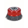 Bosch X-LOCK Clean for Metal Hullámosított fazékkefe 75 mm, 0,3 mm (2608620725)