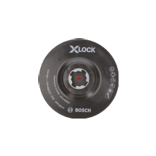 Bosch X-Lock Gumitányér, alátéttányér, tépőzáras, ø 125 mm, 1 db (2608601722) csiszolókorong és vágókorong