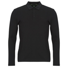 Boss Hosszú ujjú galléros pólók Plisy Fekete EU 3XL