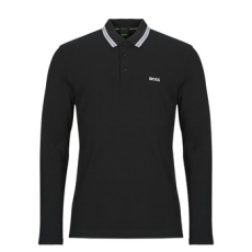 Boss Hosszú ujjú galléros pólók Plisy Fekete EU M