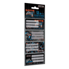  Bossteam füzetcímke 12 db-os, Gamer XCore füzetcímke