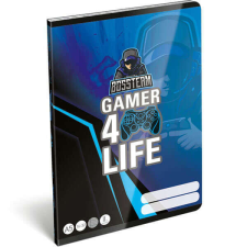 BOSSTEAM Gamer 4Life füzet - 2. osztályos vonalas - 16-32 füzet