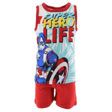Bosszúállók Bosszúállók Hero Life Red gyerek rövid pizsama 4 év / 104 cm
