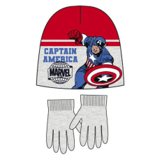  Bosszúállók Captain America gyerek sapka + kesztyű szett 52 cm gyerek sapka