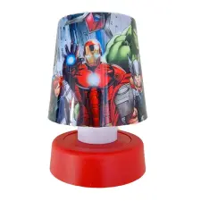 Bosszúállók Team mini asztali lámpa 11 cm világítás