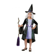 Boszorkány jelmez celestial purple 120/130 cm jelmez