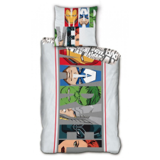 Boszúállók Marvel Heroic Squad ágyneműhuzat 140×200cm, 63×63 cm microfibre lakástextília