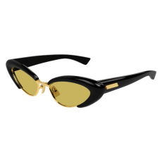Bottega Veneta BV1387S 001 BLACK YELLOW napszemüveg