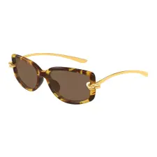 Bottega Veneta BV1440SA 002 HAVANA BROWN napszemüveg napszemüveg
