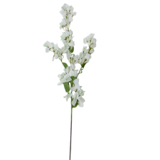  Bougainvillea ág krém M110cm 48db/# dekorációs kellék