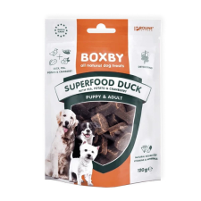 Boxby Boxby Superfood Duck 120 g jutalomfalat kutyáknak